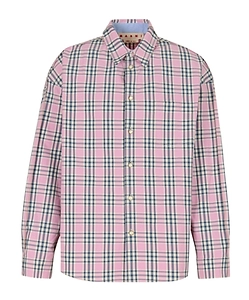 Checked-Pattern Ppocket Shirt