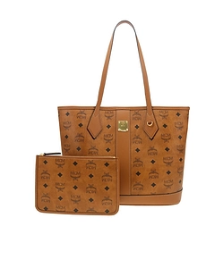 Small Monogram-Print Tote Bag