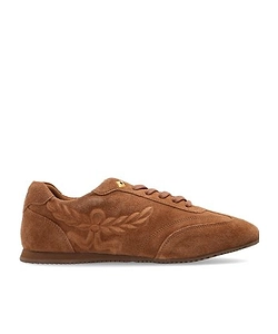 Mcm Logo Embossed Low-Top Sneakers