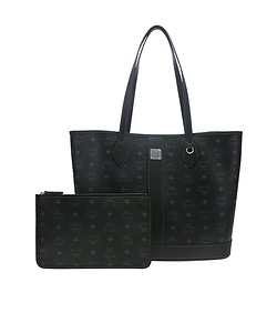 Medium Logo-Plaque Tote Bag