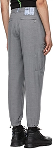 Drop-Crotch Loose-Fit Trousers