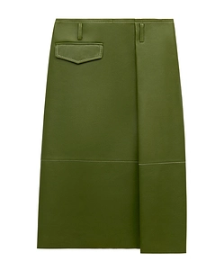 Marni Asymmetric Pocket Midi Skirt