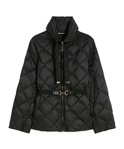 Max Mara The Cube Belted High Neck Jacket