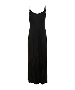 Crepe Satin Suspender Dress