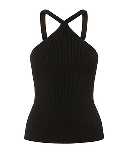 Cross-Collar Vest