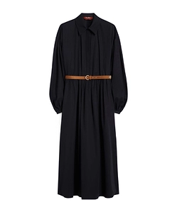 Max Mara Studio Mstmarmo Belted Shirt Dress