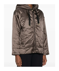 Long-Sleeved Hooded Cotton Jacket