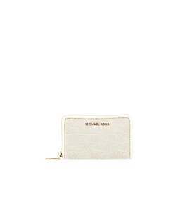 Jet Set Monogram-Pattern Wallet