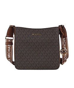 Jet Set Travel Small Signature Logo Messenger Bag