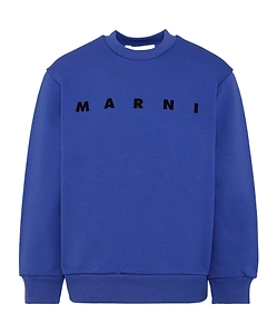 Marni Kids Logo Printed Crewneck Sweatshirt