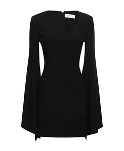 Long-Sleeved Mini Dress