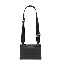 Michael Kors Hudson Signature Logo Crossbody Bag