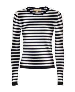 Michael Kors Striped Crewneck T-Shirt