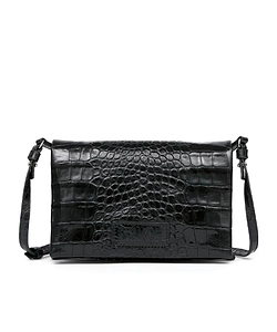Mm6 Maison Margiela Embossed Logo Patch Shoulder Bag