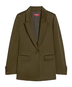 Max Mara Studio Elegante Single-Breasted Blazer