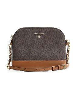 Michael Michael Kors Dome Logo Plaque Large Crossbody Bag