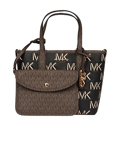 Michael Michael Kors Eliza Extra-Small Logo Embossed Tote Bag