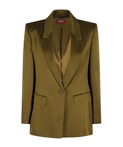 Max Mara Studio Elegante Single-Breasted Blazer