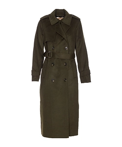 Michael Michael Kors Double-Breasted Belted Coat