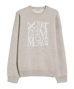's Max Mara Smmflipper Logo Intarsia Crewneck Jumper