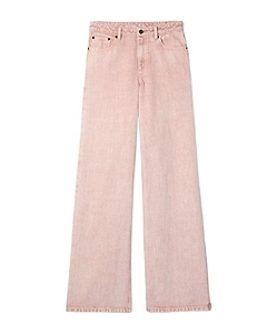 Michael Michael Kors Garment-Dyed Wide Leg Jeans