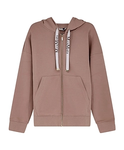 's Max Mara Jour Zip-Up Drawstring Hoodie