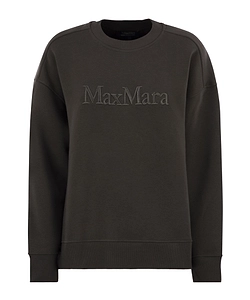 's Max Mara Monza Logo Embroidered Crewneck Sweatshirt