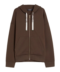 's Max Mara Jour Zip-Up Drawstring Hoodie
