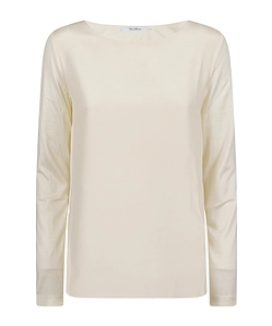 Max Mara Mxpefedra Long-Sleeved Top