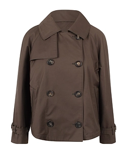 Max Mara The Cube Mtctesoro Double-Breasted Short Jacket