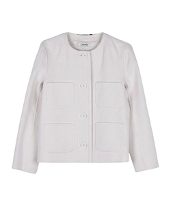 Long-Sleeved Wool Jacket
