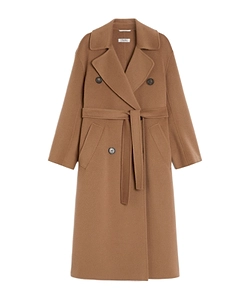 's Max Mara Dalila Double-Breasted Belted Coat