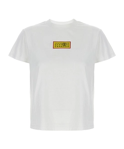 Mm6 Maison Margiela Logo Patch Crewneck T-Shirt