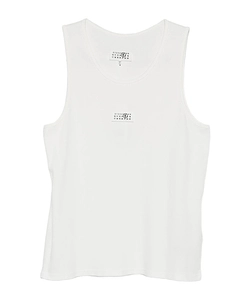 Mm6 Maison Margiela Logo-Patch Tank Top