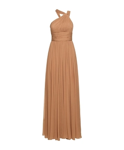 One-Shoulder Extra-Long Dress