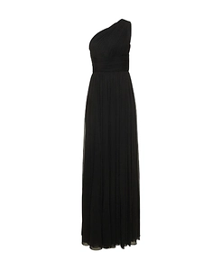 One-Shoulder Chiffon Dress