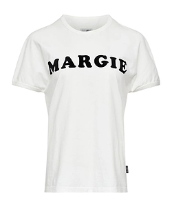Mm6 Maison Margiela Logo Printed Crewneck T-Shirt