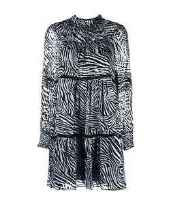 Michael Michael Kors Zebra Printed Mini Dress