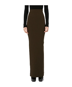 Max Mara Boris Knit Ribbed Skirt