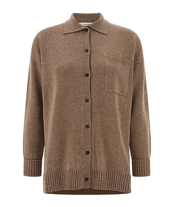 Max Mara Bull Button-Up Knitted Cardigan