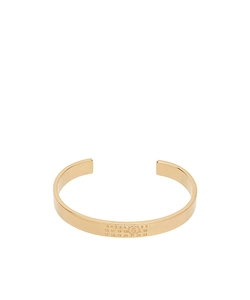 Mm6 Maison Margiela Numeric Engraved Cuff Bracelet