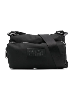 Mm6 Maison Margiela Numbers-Patch Zipped Crossbody Bag