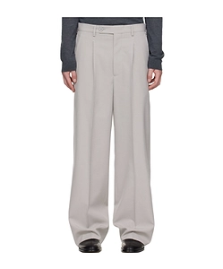 Mm6 Maison Margiela Pleated Tailored Pants