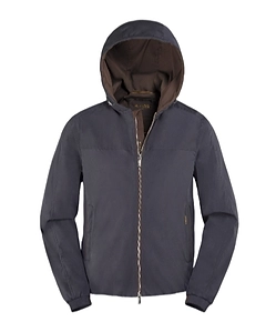 Moorer Albori Hooded Zipped Jacket