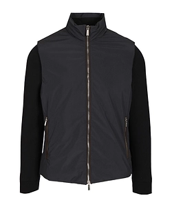 Moorer Evan H Stp Zip-Up High Neck Jacket