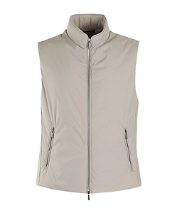 Moorer Full Zip Puffer Vest