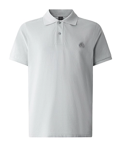 Moose Knuckles Logo Plaque Short-Sleeved Polo Shirt