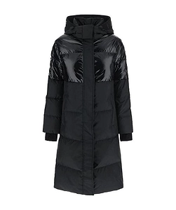 High-Shine Panel Coat