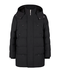 Hooded Zip-Fastening Coat