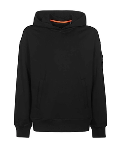 Logo-Patch Cotton Hoodie